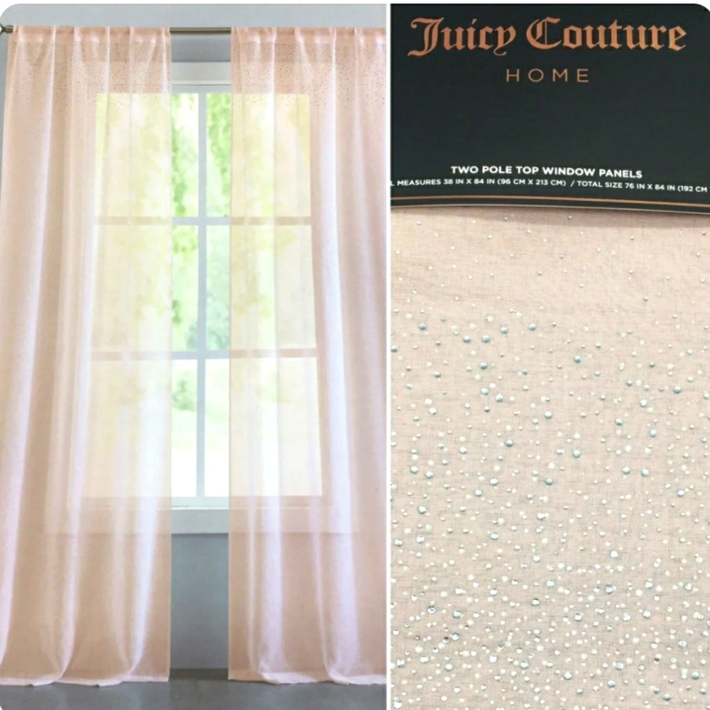 Juicy Couture Window Panels